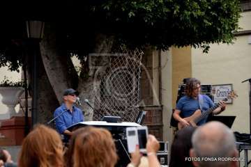 Concierto de José Vélez en Guía de Gran Canaria (Foto TA)